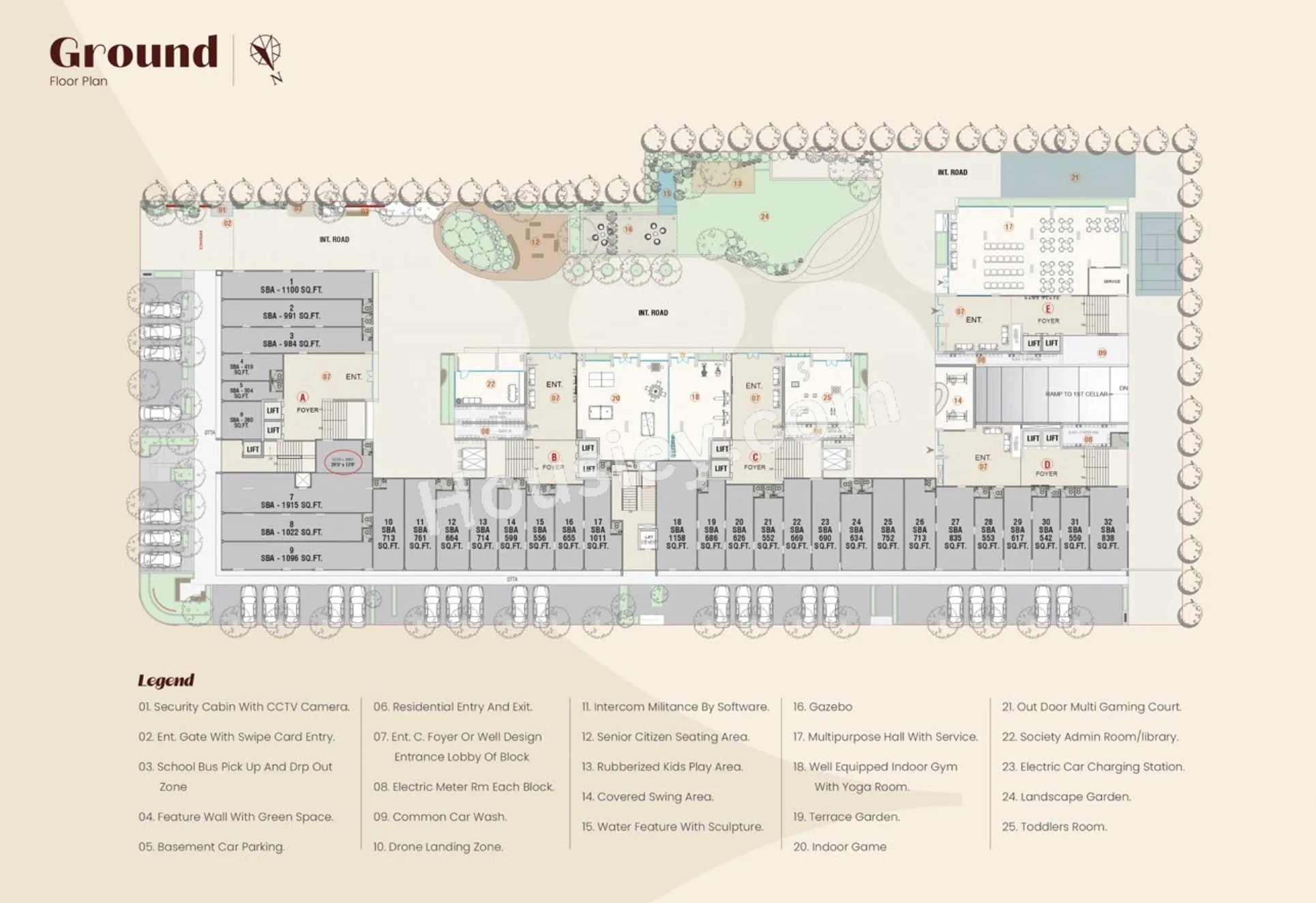 108 Yards Floor plan 5