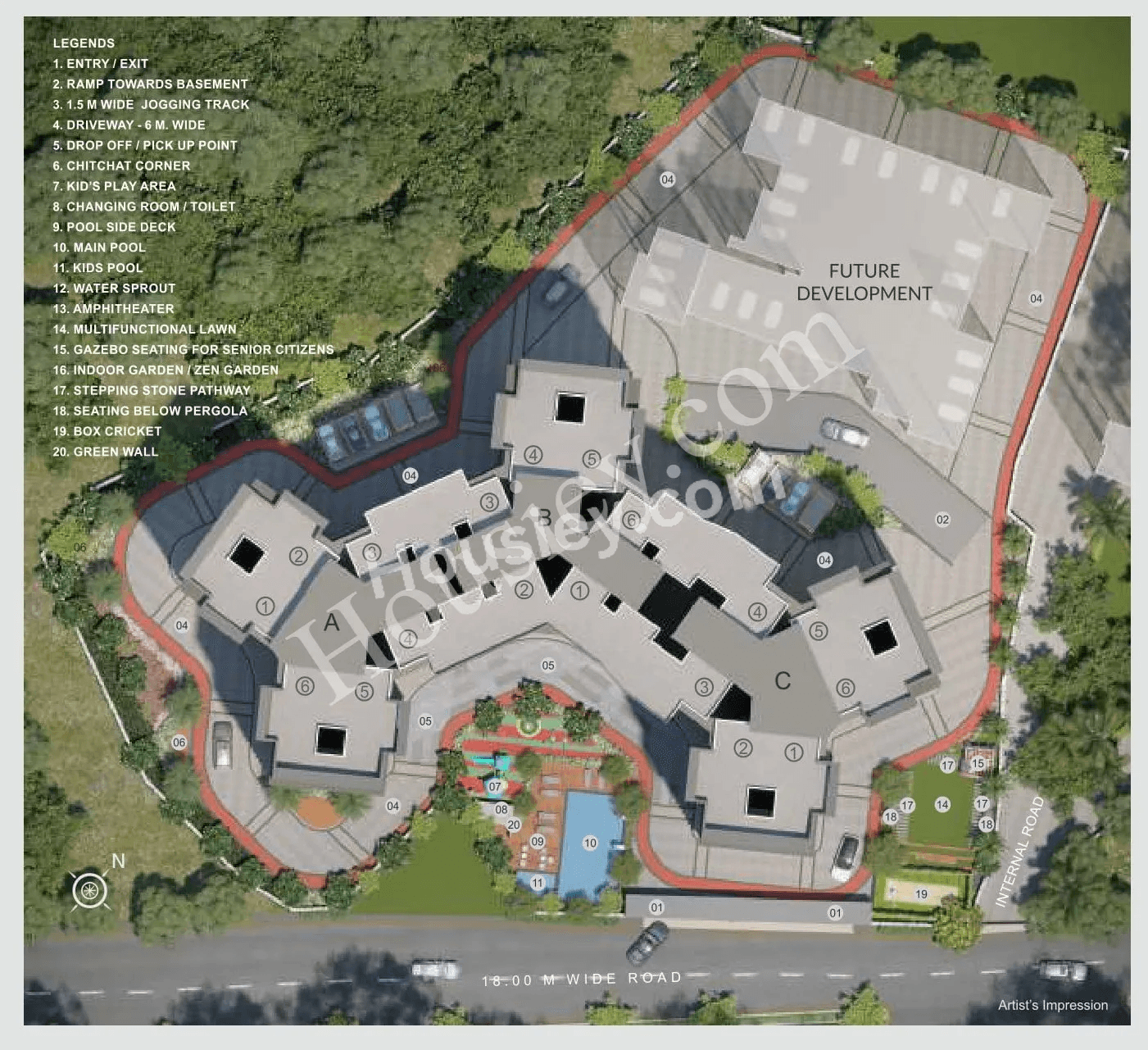 127 Raj Floor plan 1