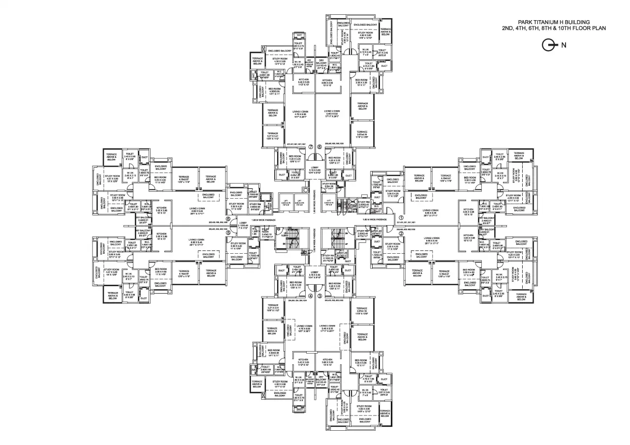 Park Titanium Floor Plan