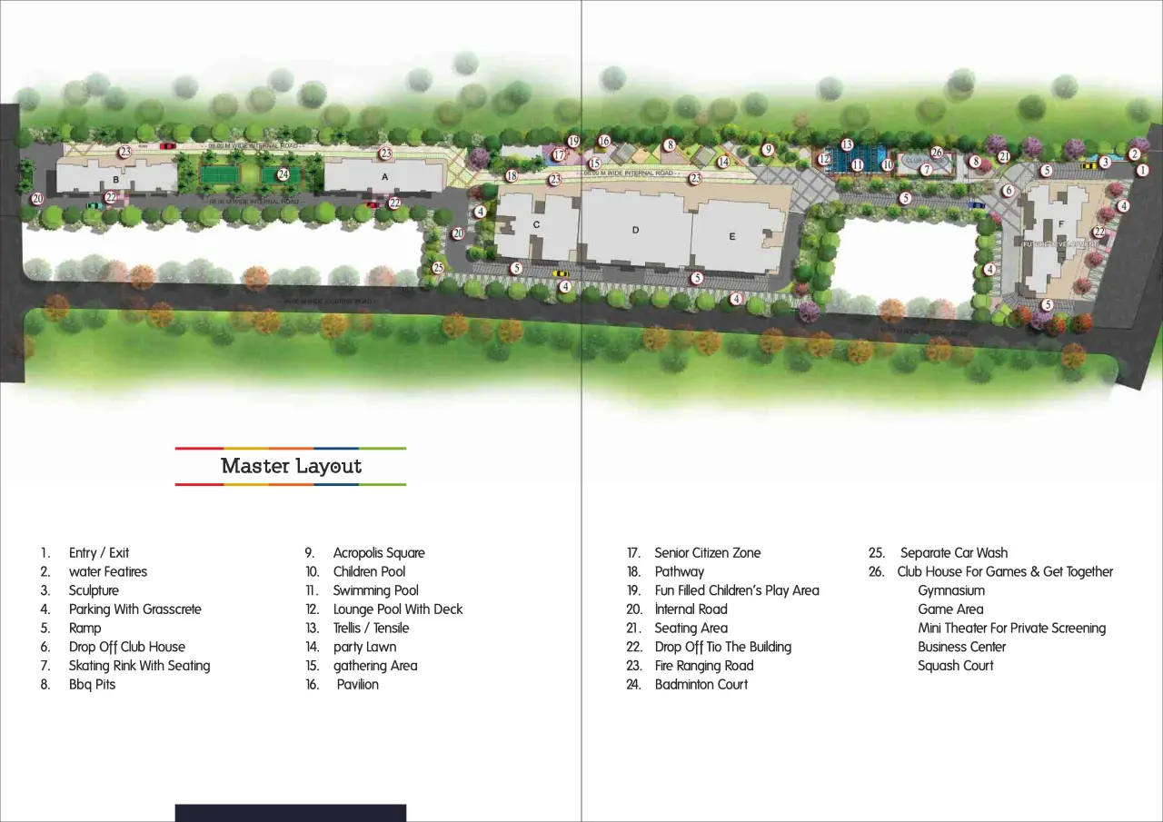 Ganga Acropolis Master Plan