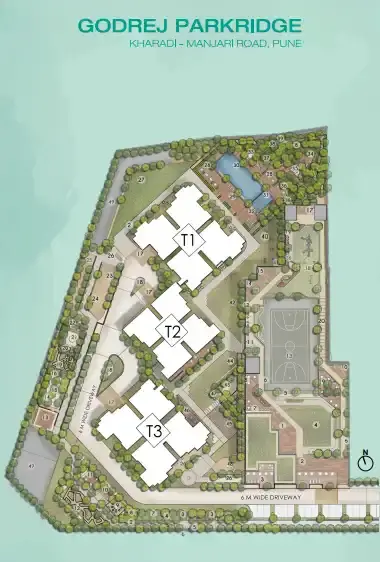 Godrej Parkridge Master Plan