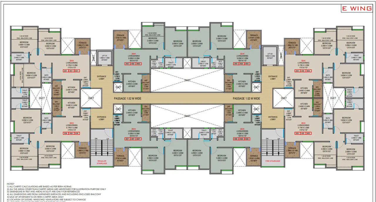 Majestique 38 Park Floor Plan