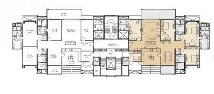 Panchshil Eon WaterFront Phase 2 Floor Plan