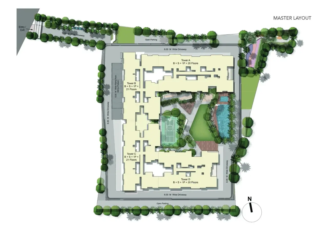 Kohinoor Sapphire 3 Master Plan
