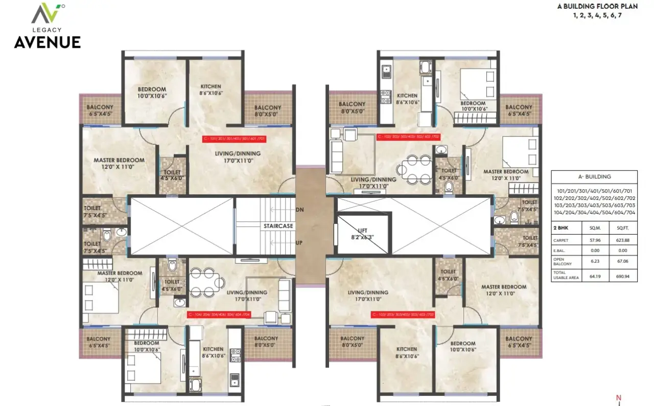 Legacy Avenue Master Plan
