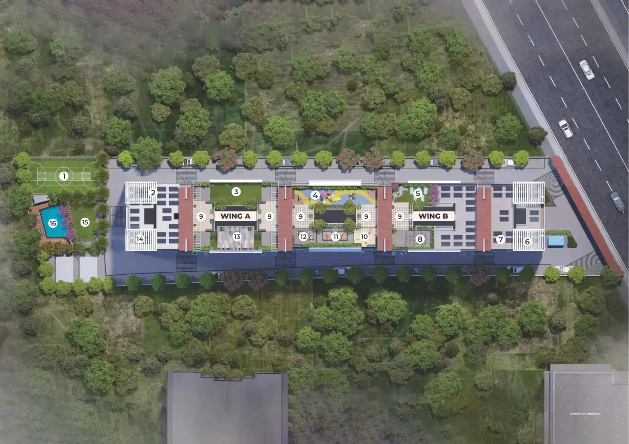 Goyal My Home Wakad Master Plan