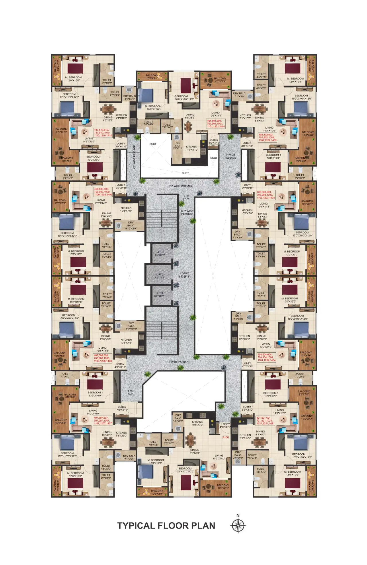 Prime Serenity Floor Plan