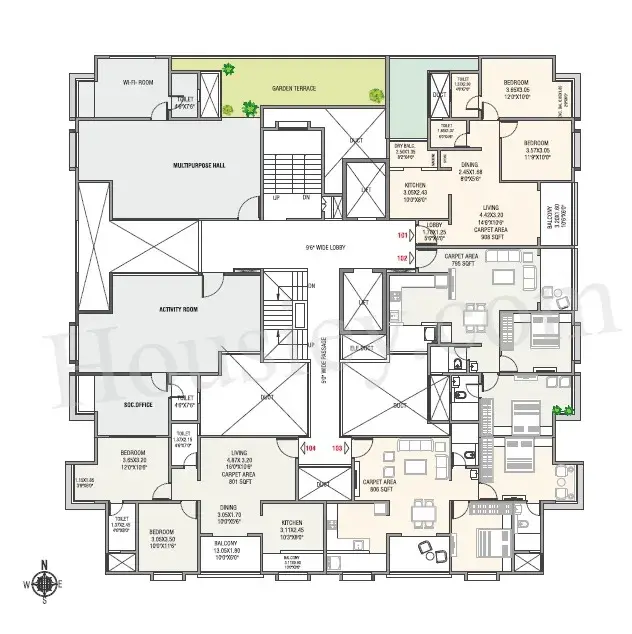 Kshitej 24Life Blooms Master Plan