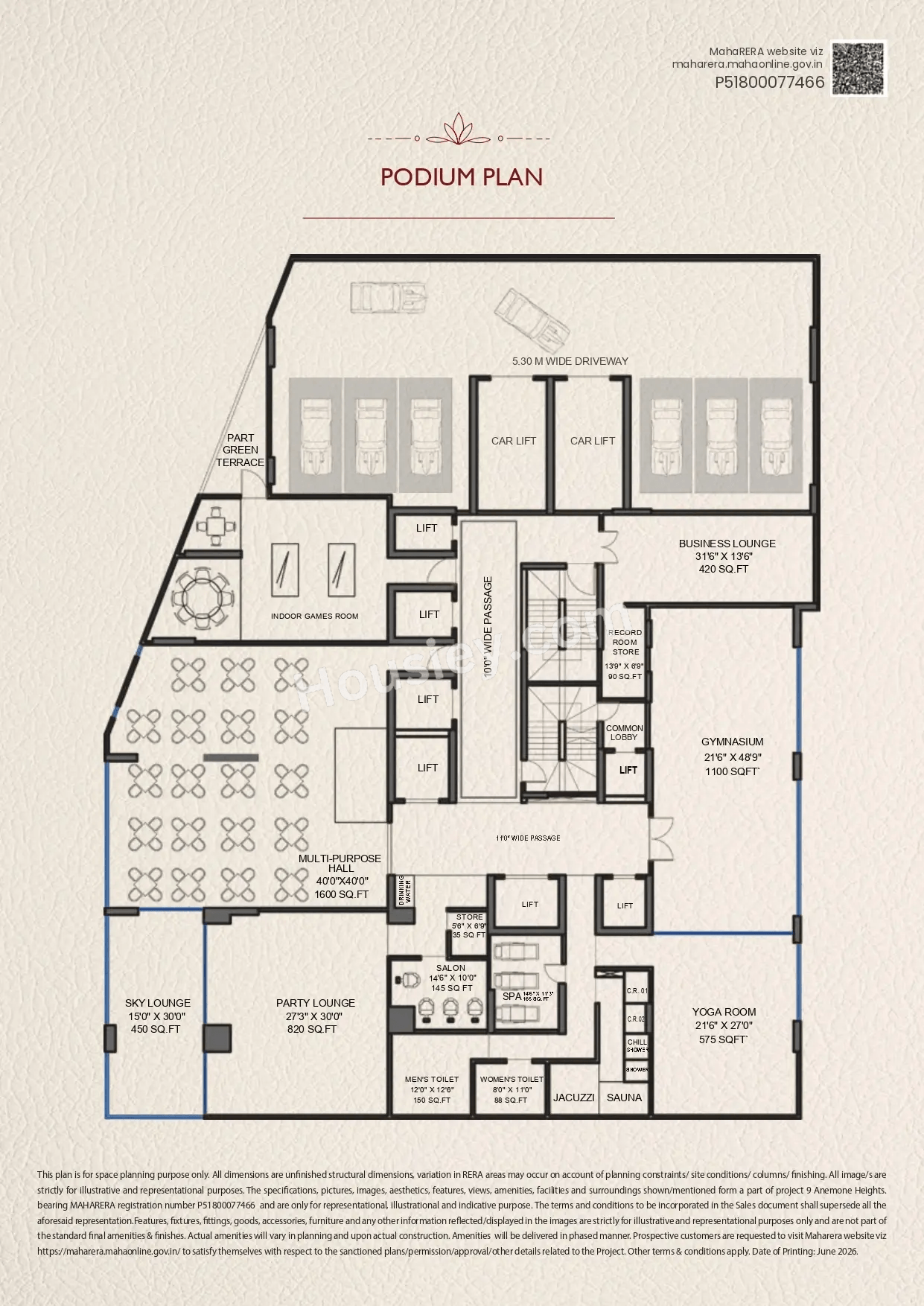 9 Anemone Heights Floor plan 2