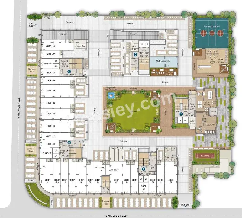 Aashray Aurum Master Plan