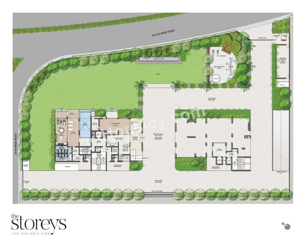Adani The Storeys Master Plan