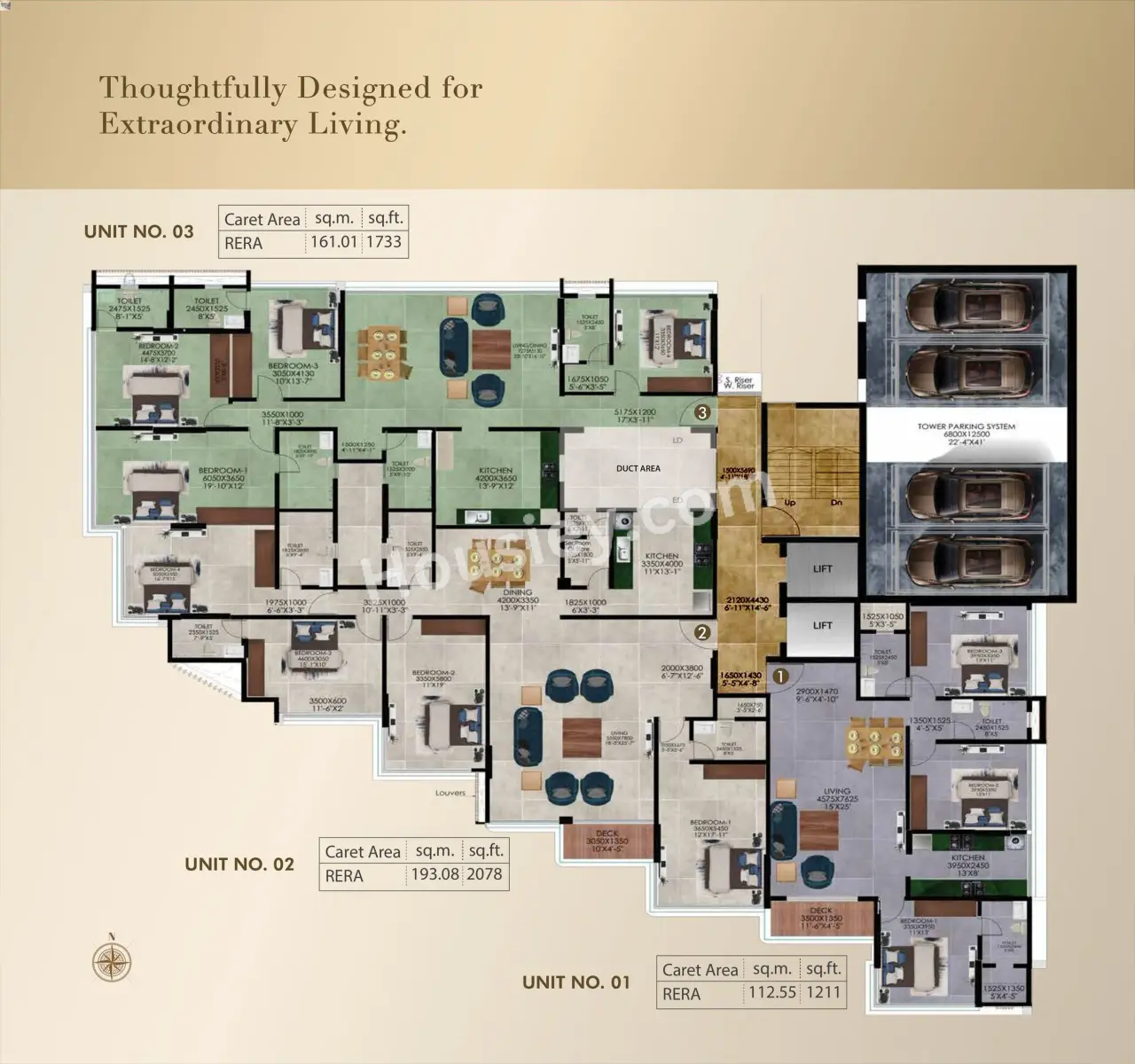 Ajmera Prive Master Plan