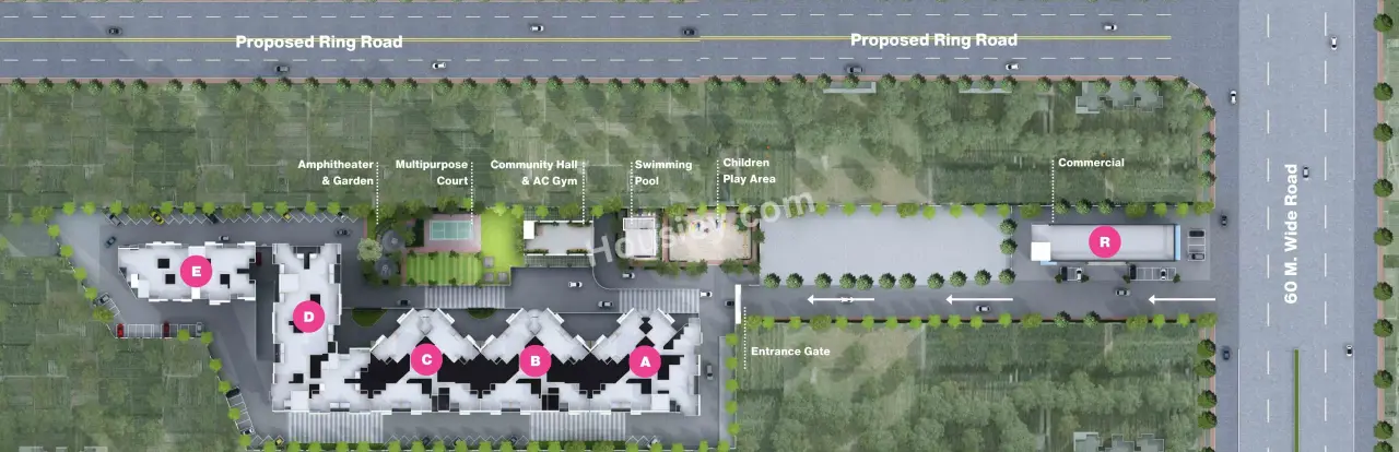 RR Lunkad Akshay Vrindavan Master Plan