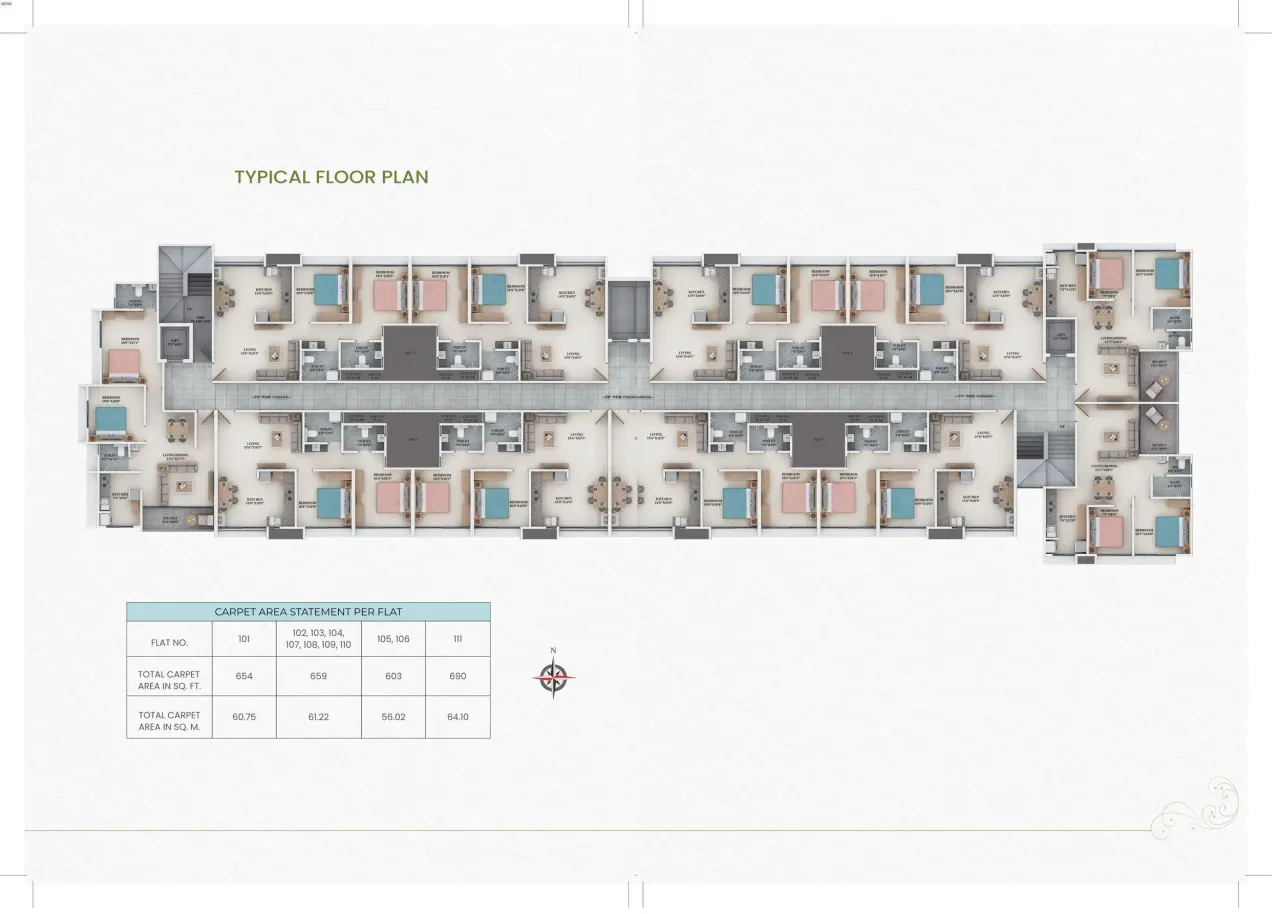 Arc Finezza Floor Plan
