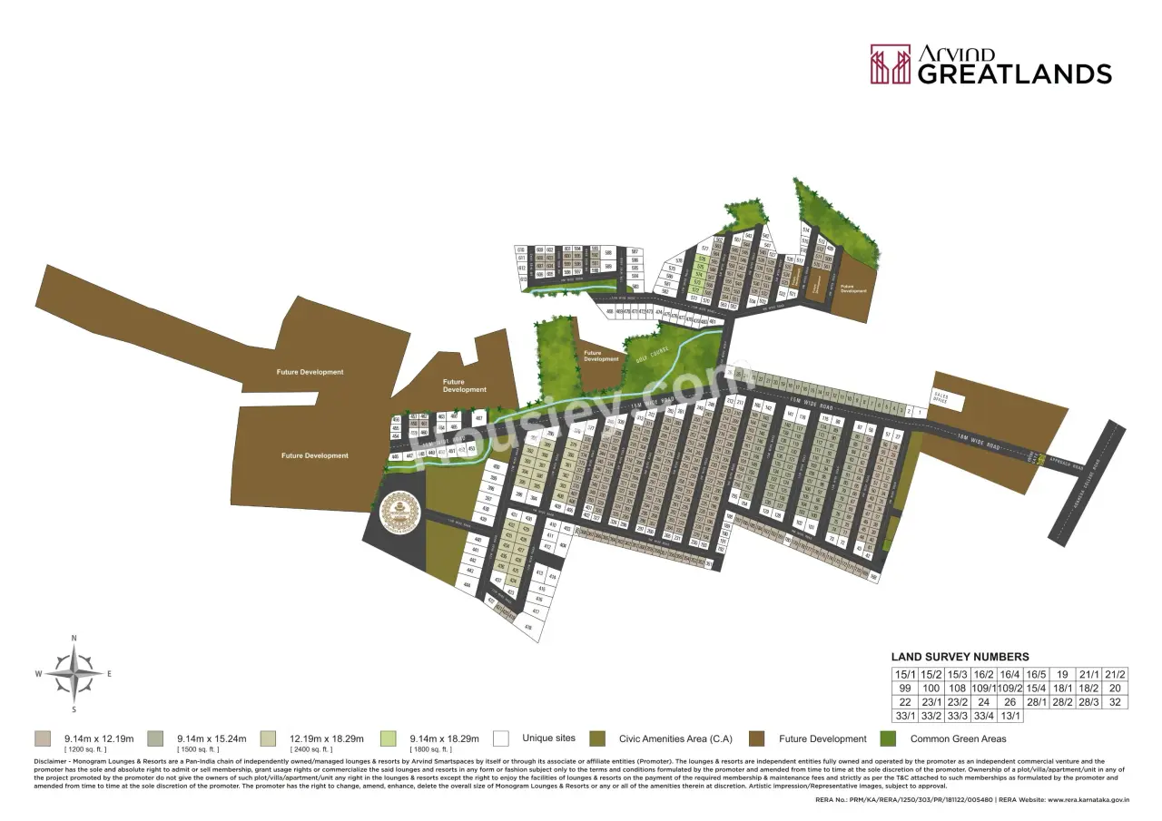 Arvind Greatlands Floor Plan