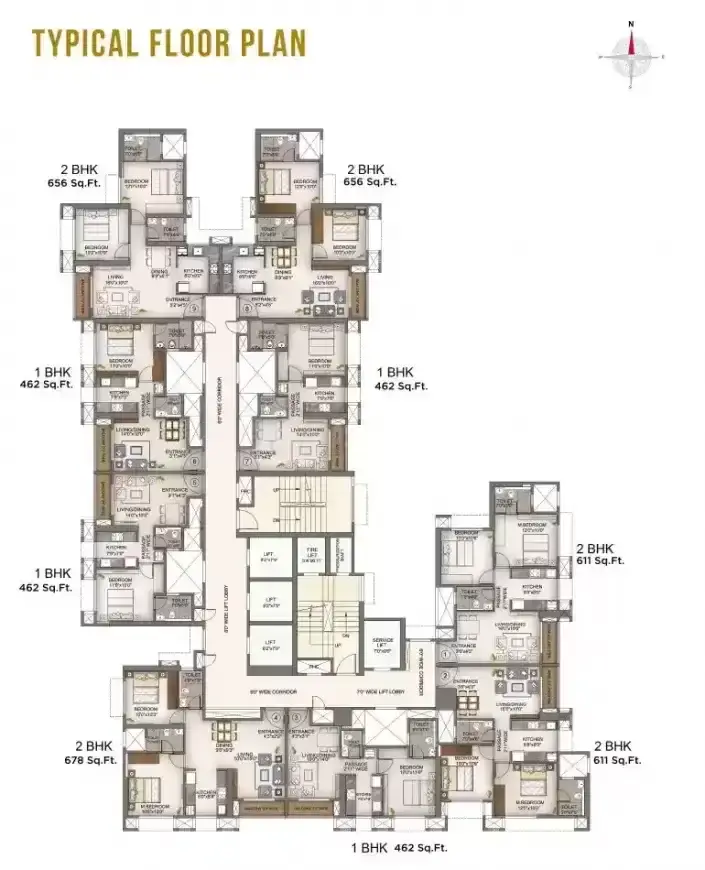 Ashar Axis Floor Plan