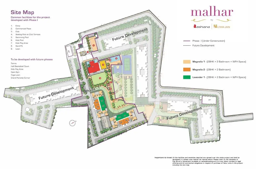 Ashiana Malhar Master Plan