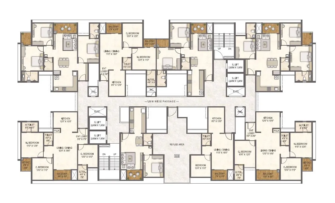 Austin Lush Floor plan 2