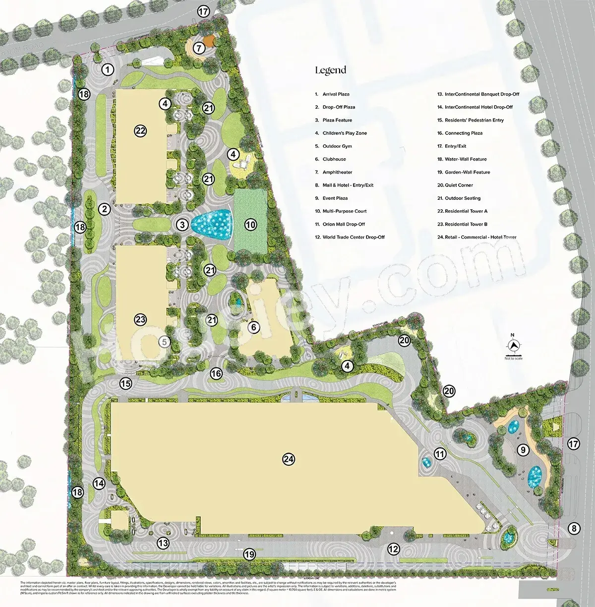 Brigade Gateway Floor Plan