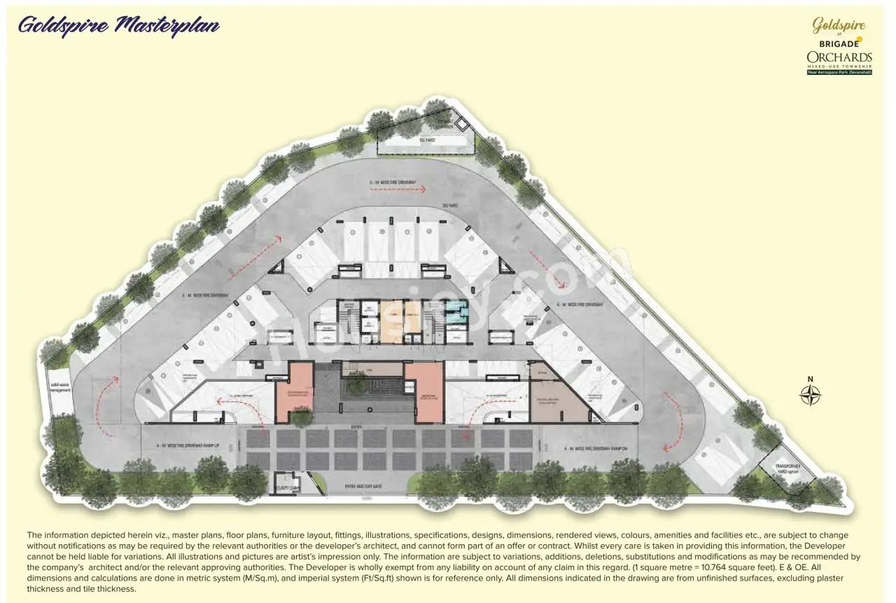 Brigade Orchards Goldspire Floor Plan
