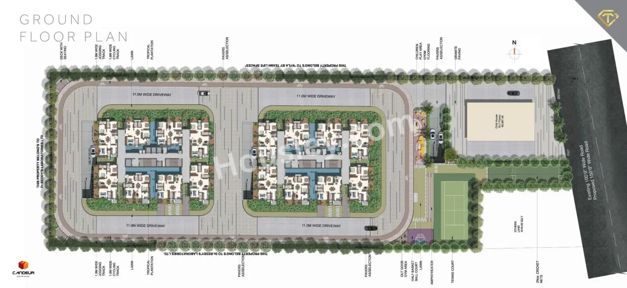 Candeur Twins Master Plan