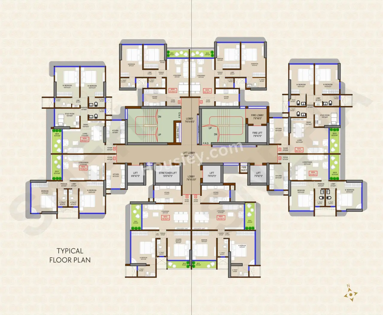 DGS Sheetal Infinity Floor Plan