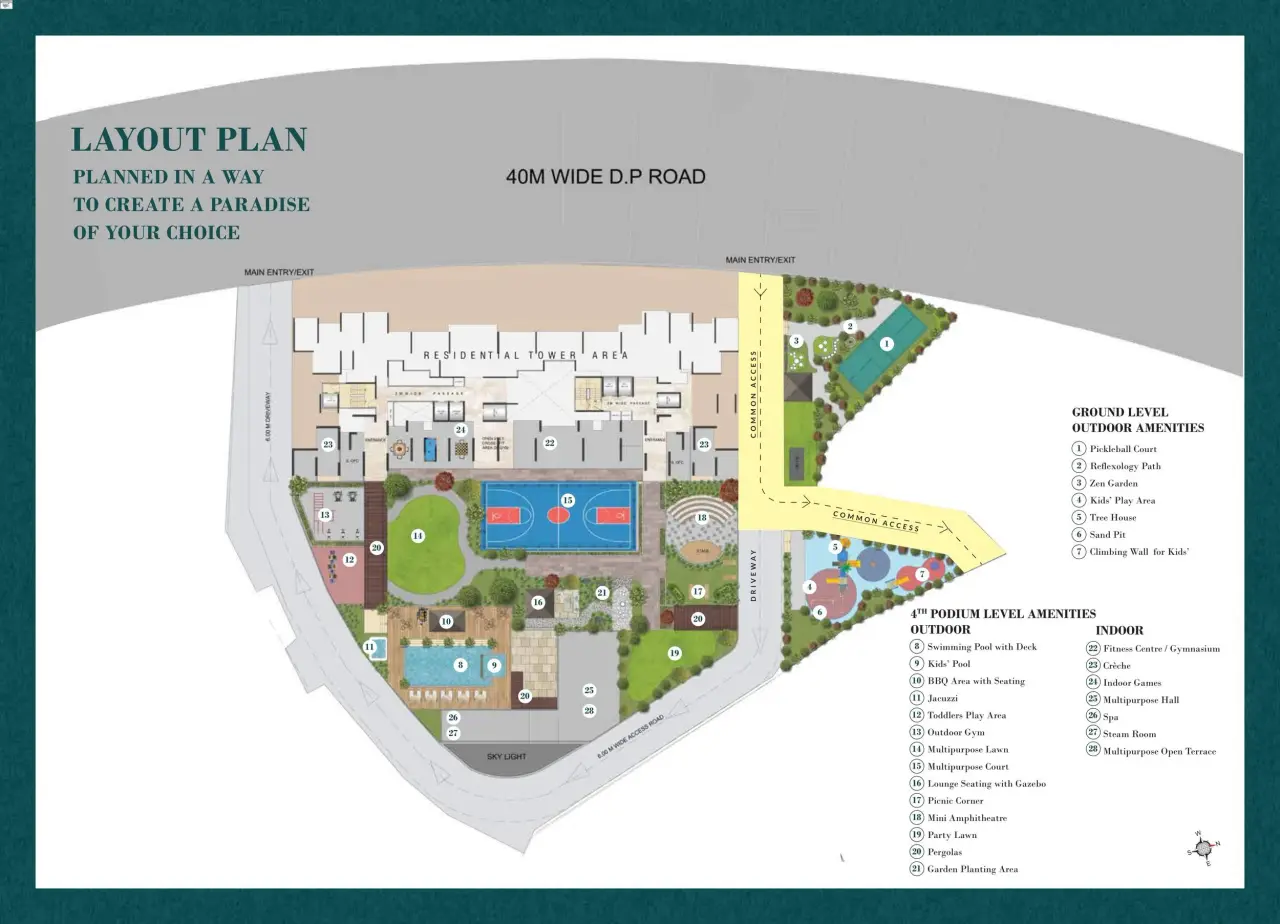 Dosti Eden Master Plan