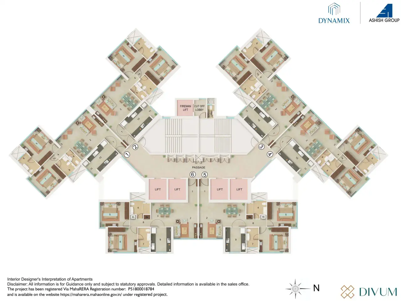 Dynamix Divum Floor Plan