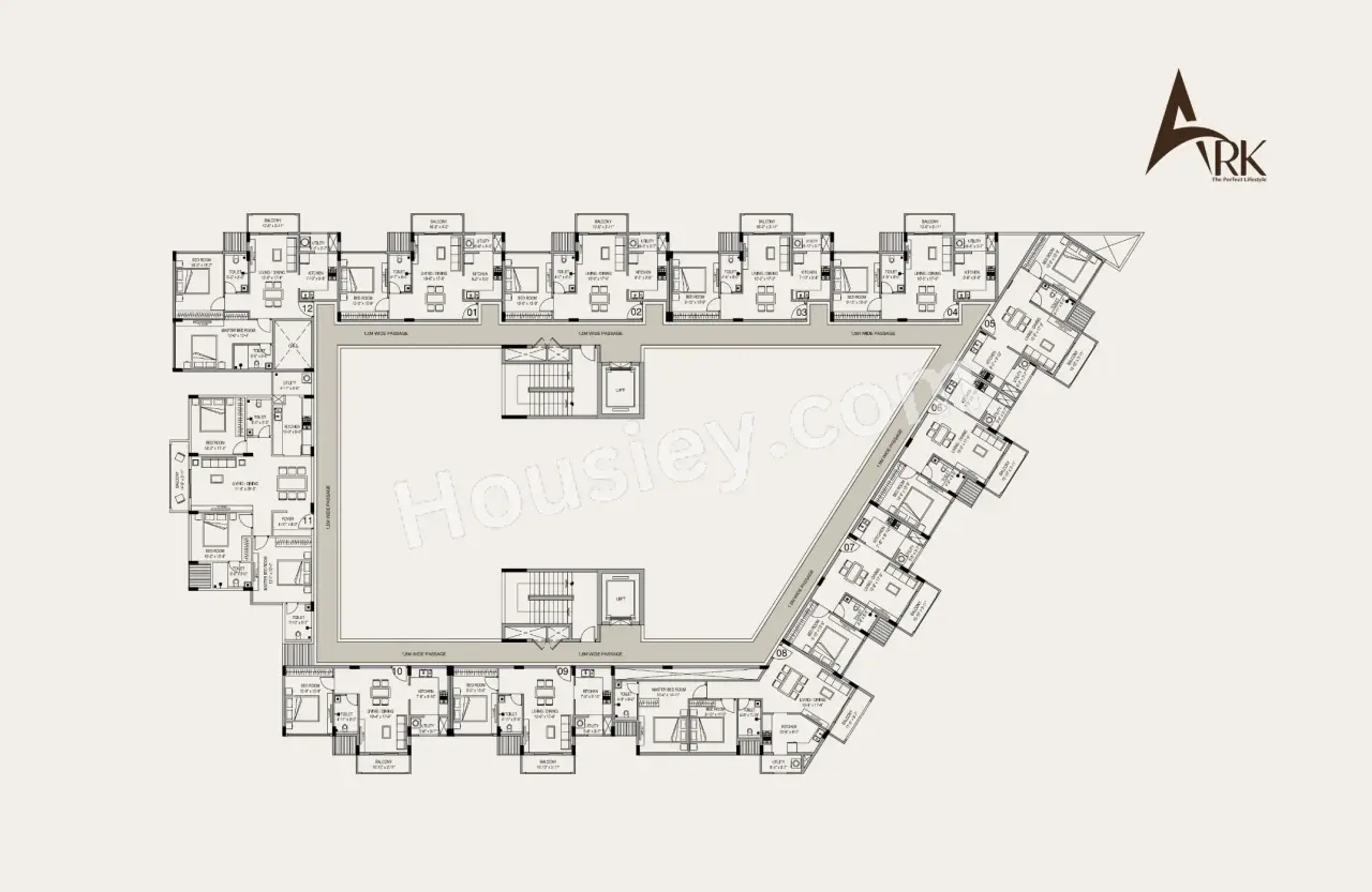 ELV Akruti ARK Floor Plan