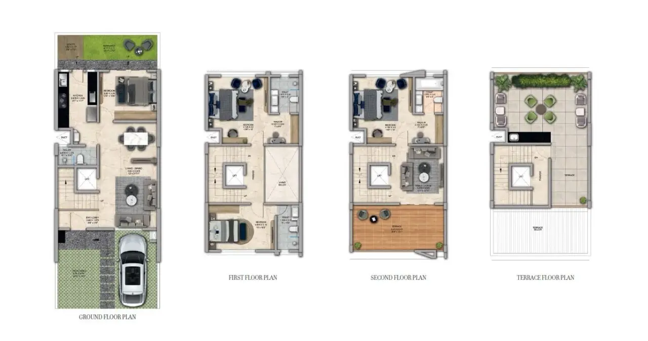 Kolte Patil 24K Espada Floor Plan
