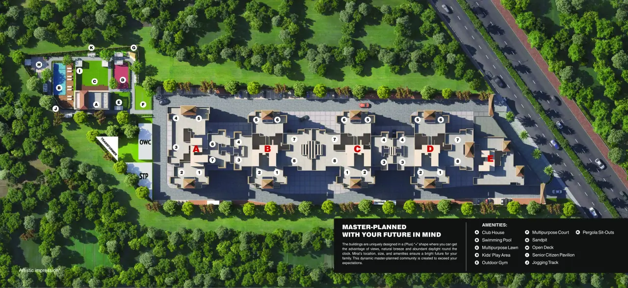 GK Mirai Floor Plan