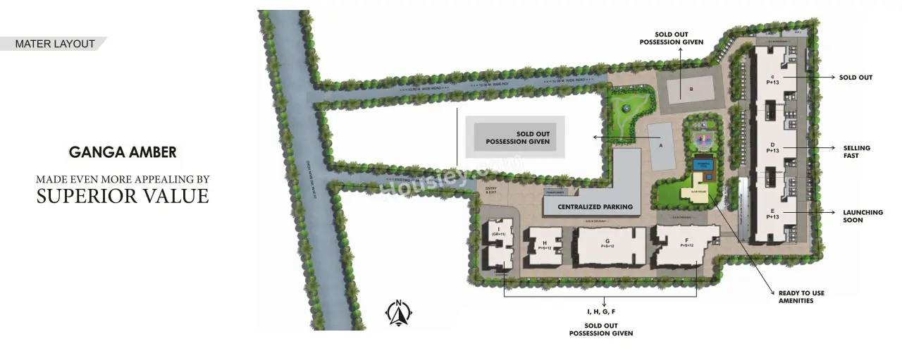 Ganga Amber Phase 2 Master Plan