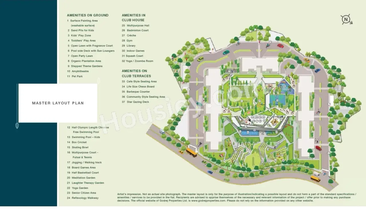 Godrej Highlands Master Plan