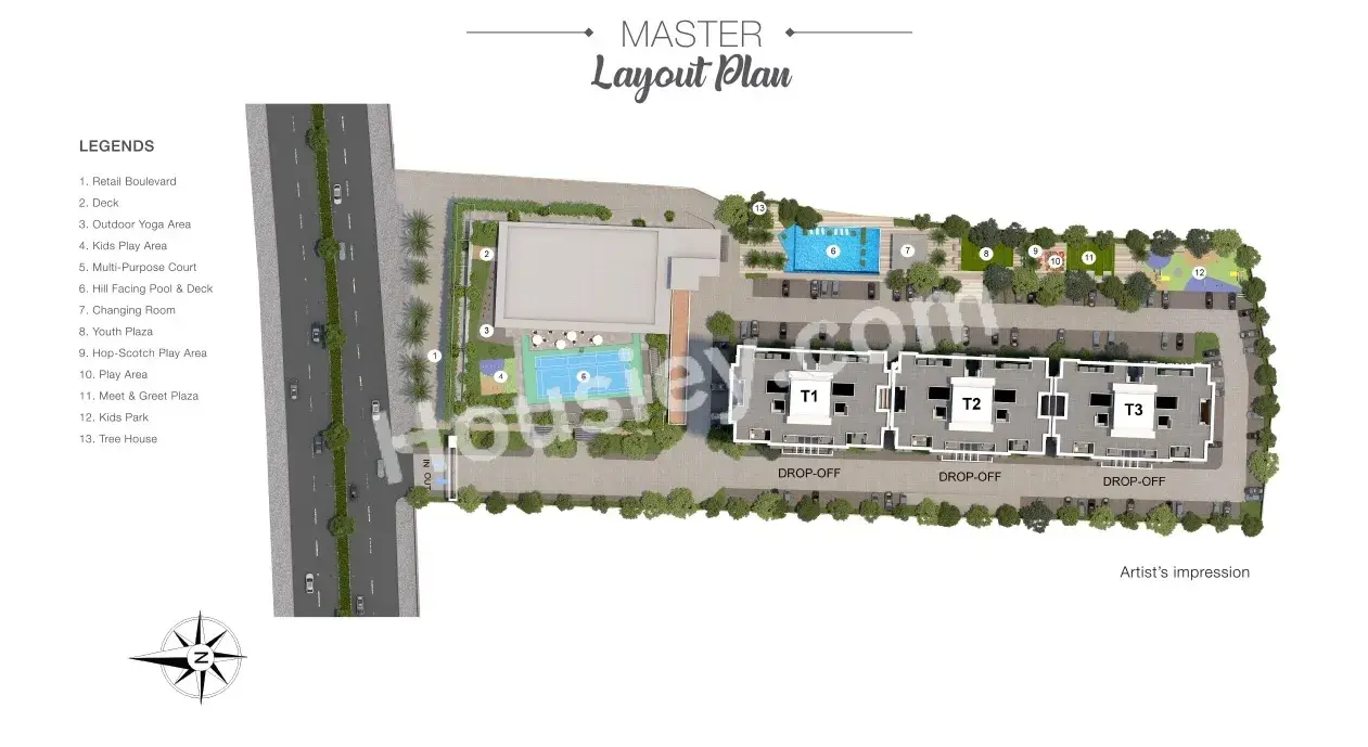 Godrej Hillside Floor Plan