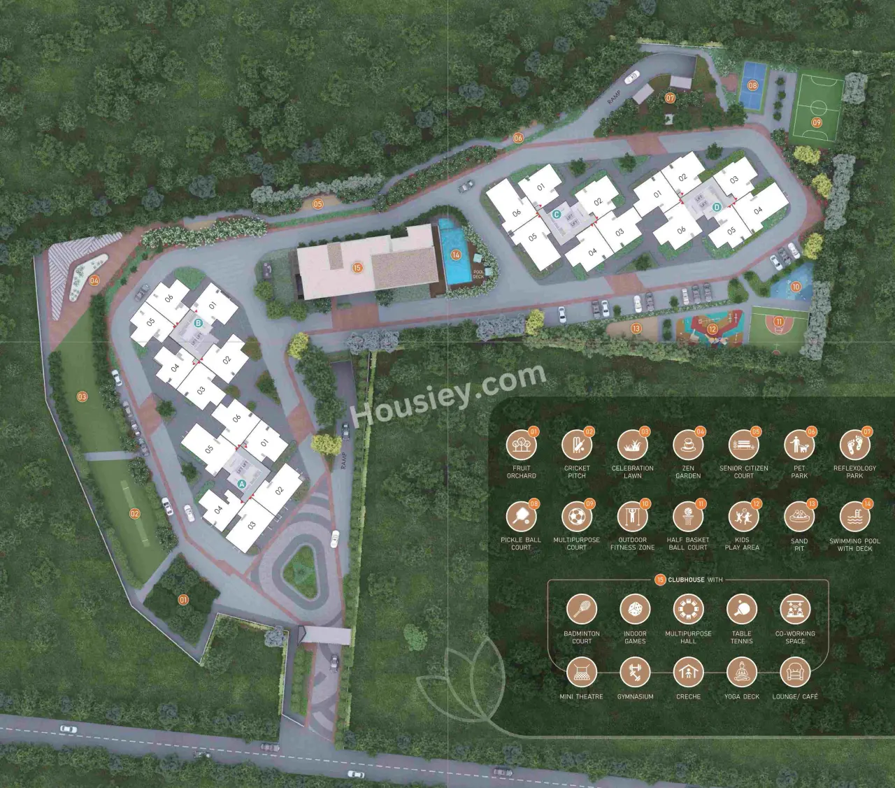 Goyal Orchid Bloomsberry Floor Plan