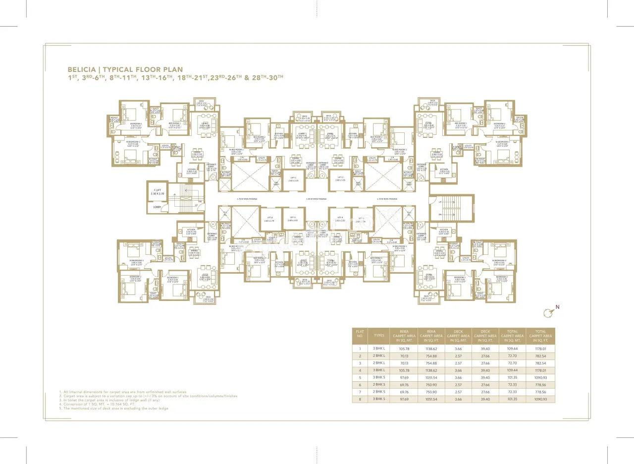 Hiranandani Belicia Master Plan