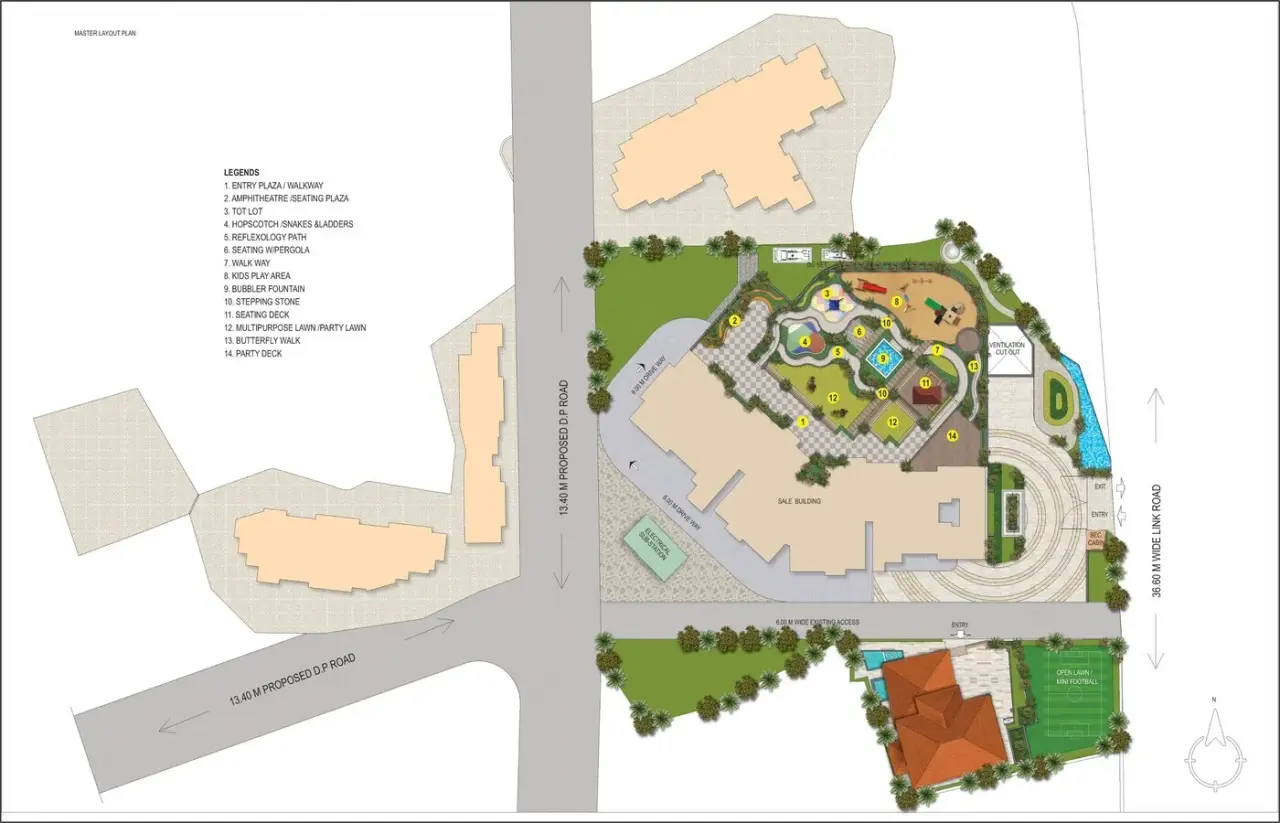 House Of Hiranandani Castalia Master Plan