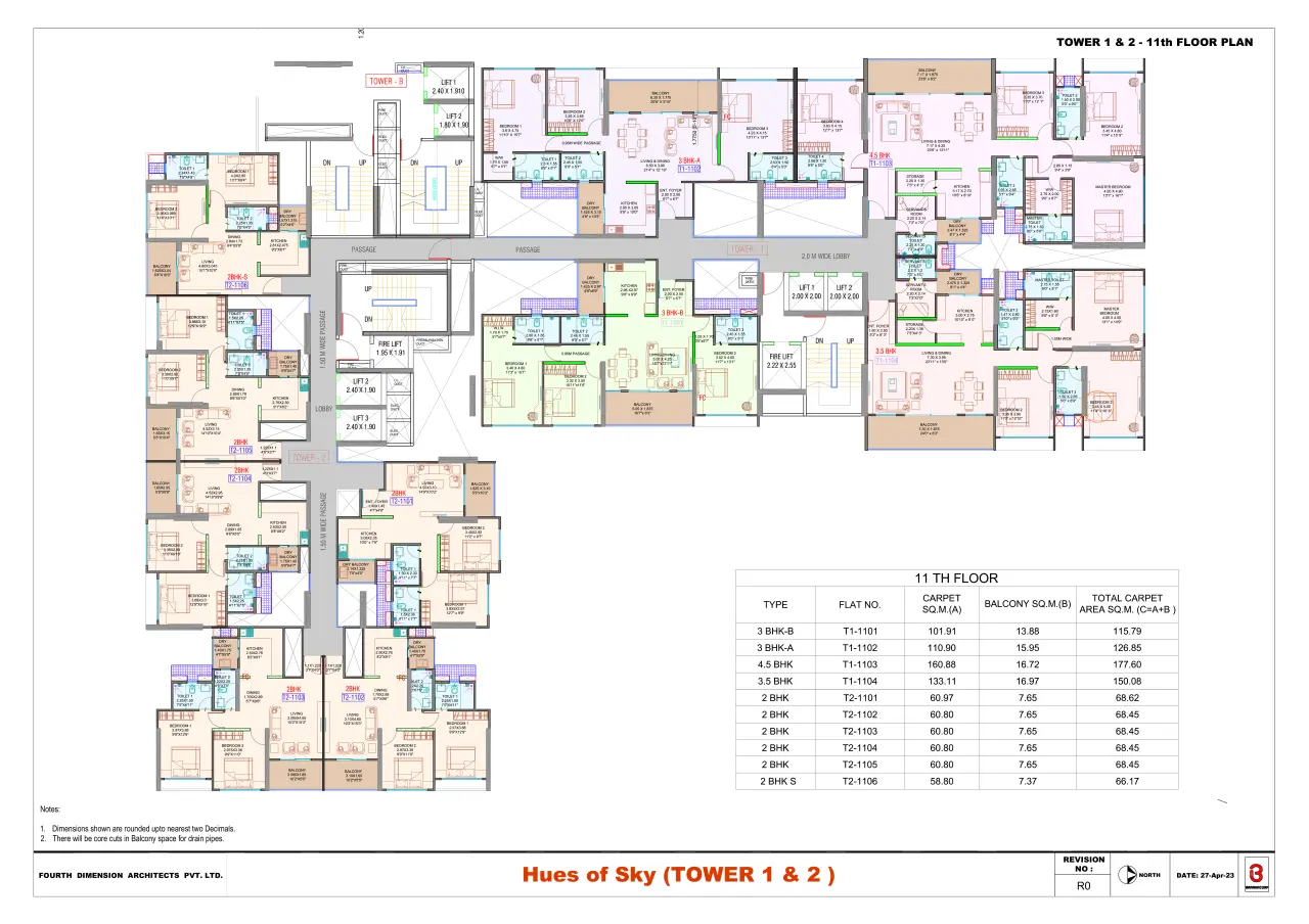 Bramhacorp Hues Of Sky Master Plan