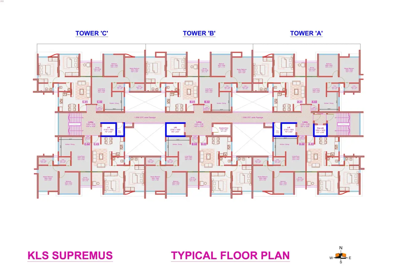KLS Supremus Floor Plan