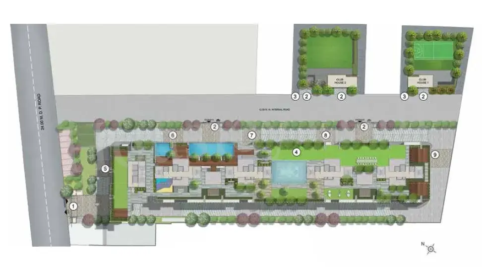 Kalpataru Jade Skyline Master Plan