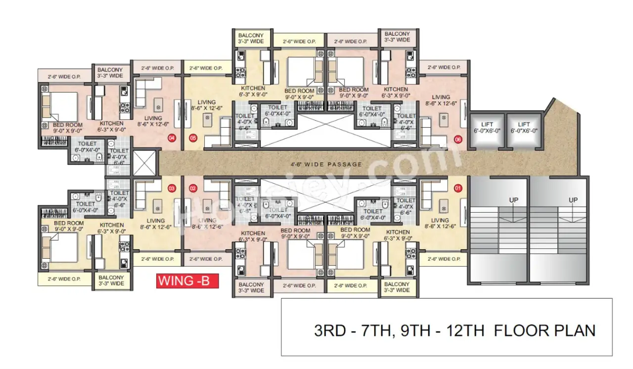 Kalyan Residency Floor Plan