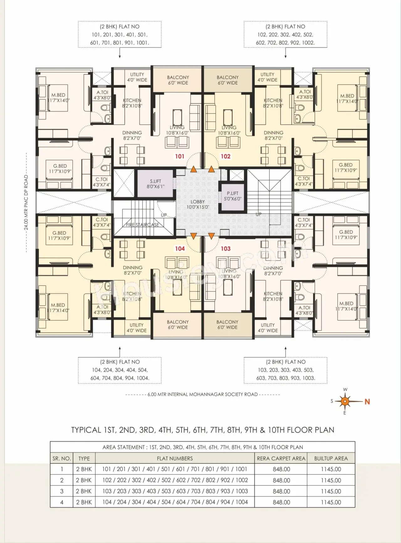 Khond Patil Infinity Heights Floor Plan