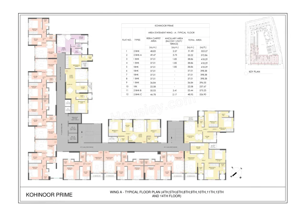 Kohinoor Prime Floor Plan