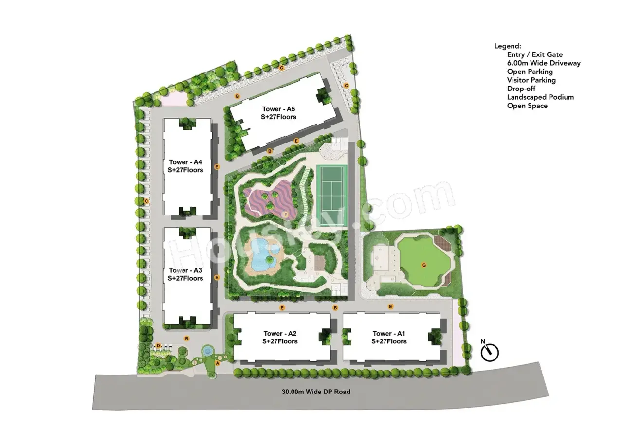 Kohinoor Riverdale Master Plan