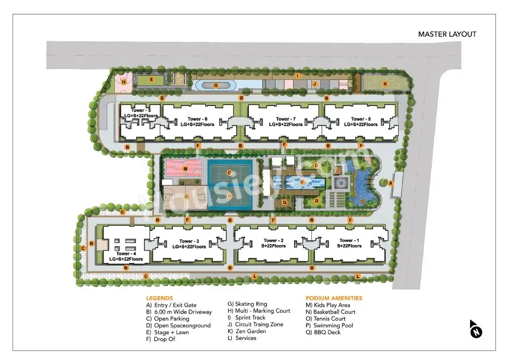 Kohinoor Uptown Avenue Master Plan