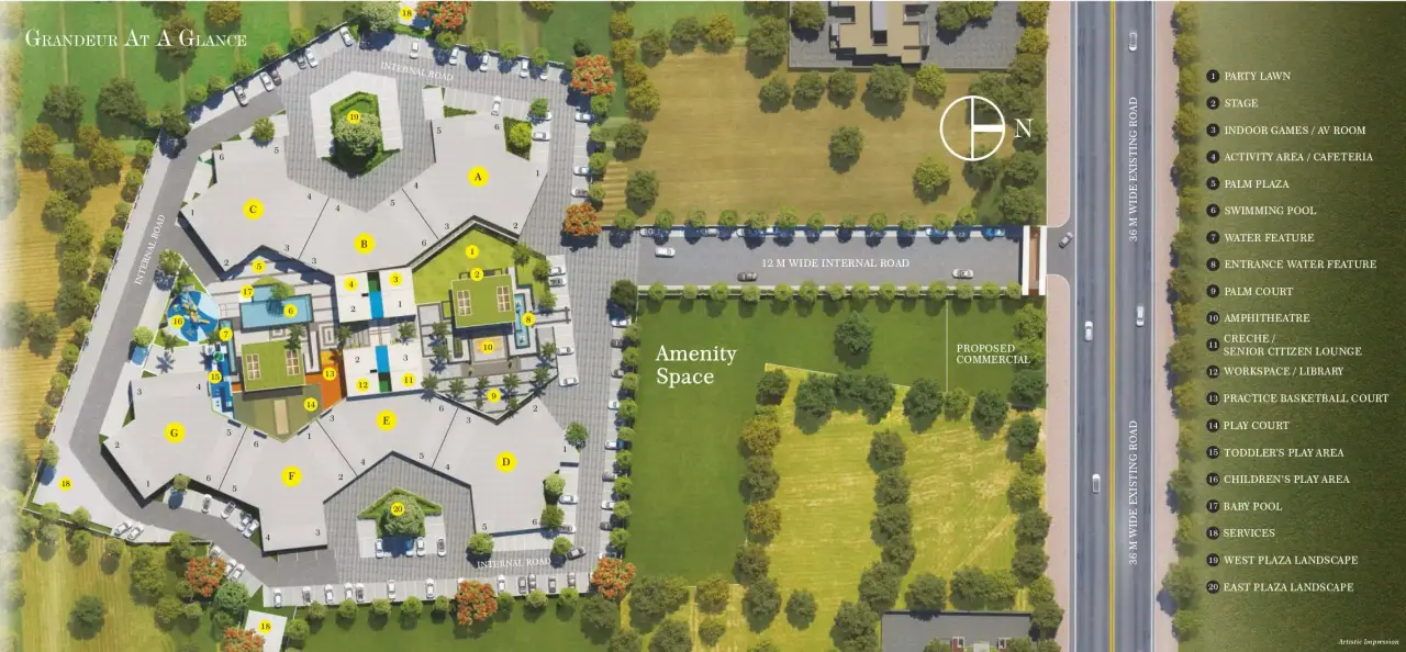Krishna Amarillo Phase I Master Plan
