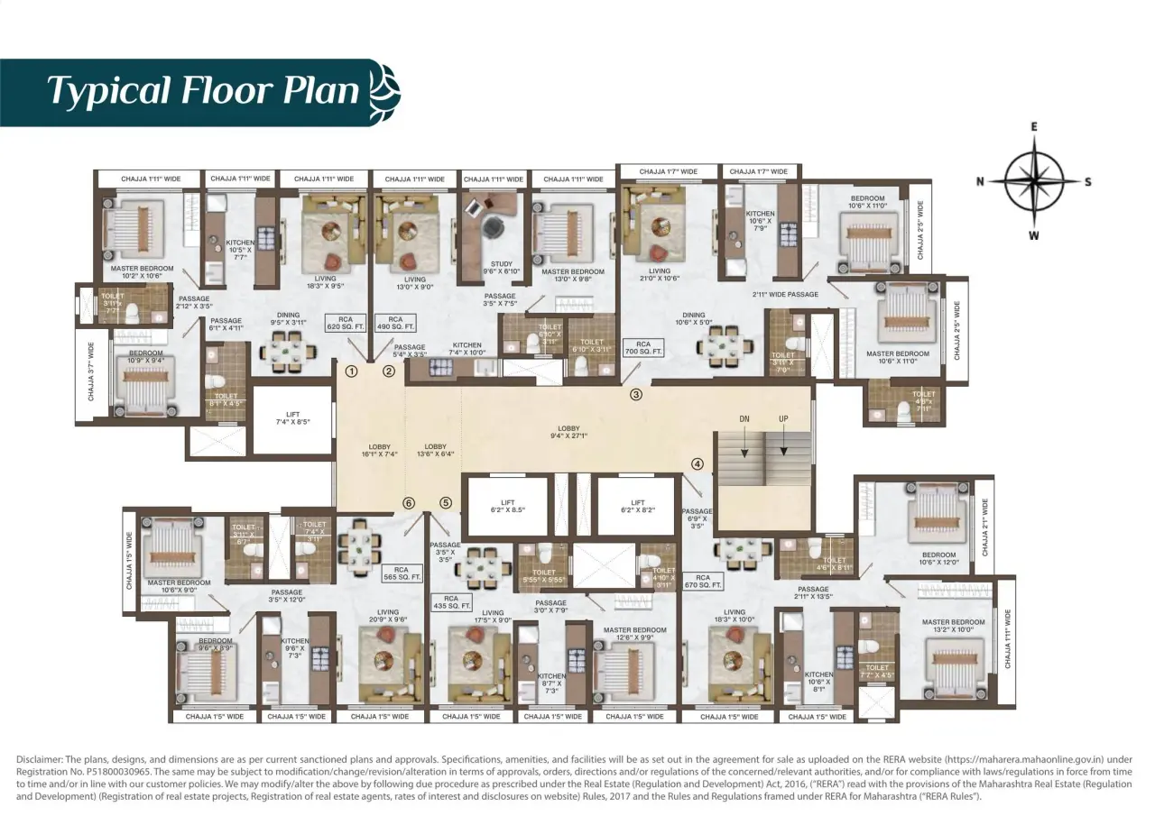 Laxmi Shrushti Floor Plan