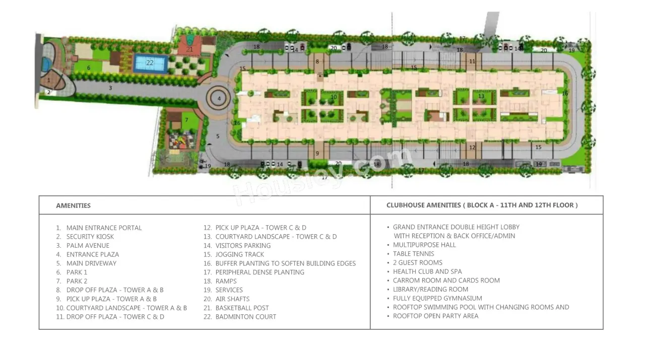 Mahaveer Sitara Floor Plan