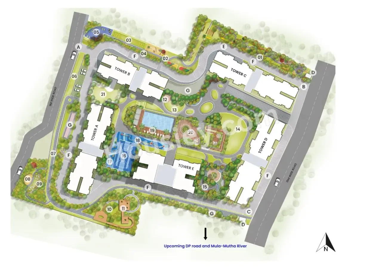Mahindra Ivy Lush Master Plan