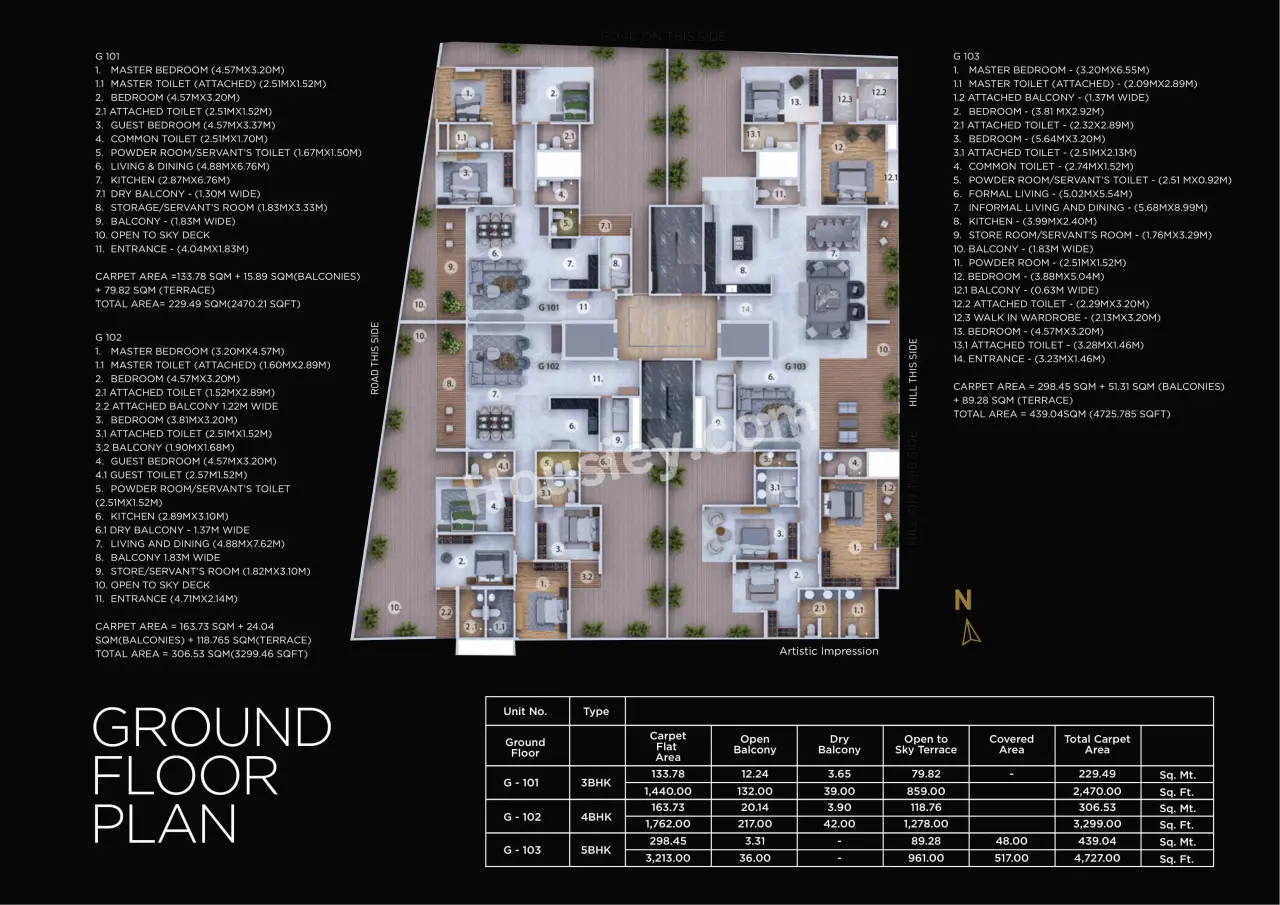 Manisha 64 Hills Bavdhan Master Plan